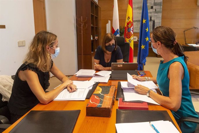 La consejera de Presidencia, Paula Fernández, participa en el pleno del Consejo de Políticas del Juego