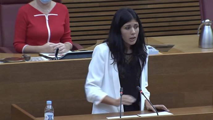 Naiara Davó interviene en el debate