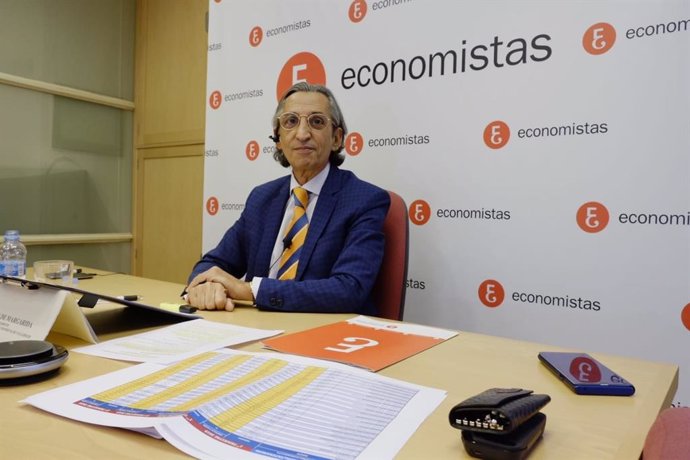 El decano-presidente del Colegio de Economistas de Valladolid, Juan Carlos De Margarida.