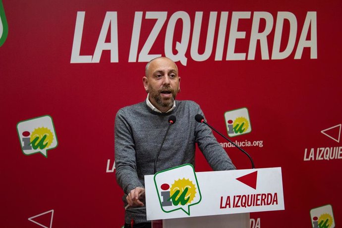 Ernesto Alba en rueda de prensa en Málaga