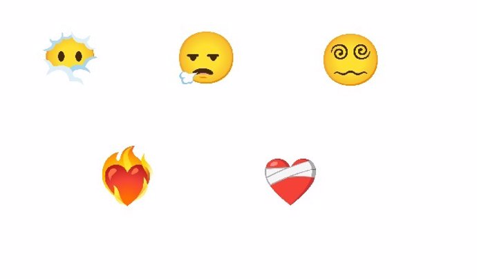 Unicode añade 217 nuevos emoji de personas con barba, mareadas y parejas besándo