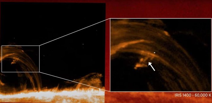 Satélites de la NASA detectan nanochorros en el sol
