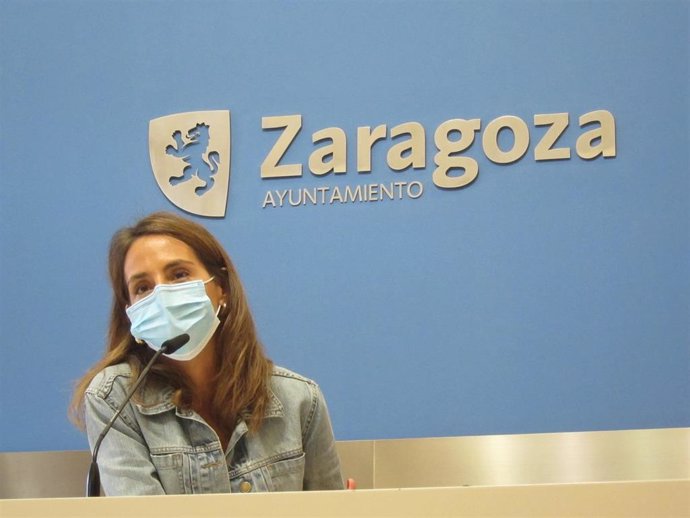 La consejera municipal de Hacienda y Régimen Interior del Ayuntamiento de Zaragoza, María Navarro