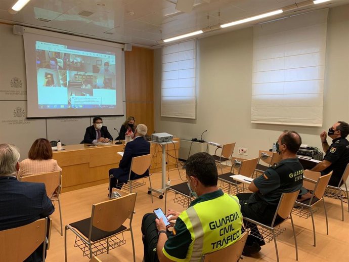 Reunión de coordinación en la Delegación del Gobierno