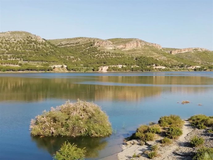 Pantano de la cuenca del Ebro en una imagen de archivo.