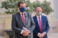 Lambán incide en la importancia de impulsar proyectos para atraer Fondos Europeos de Reconstrucción