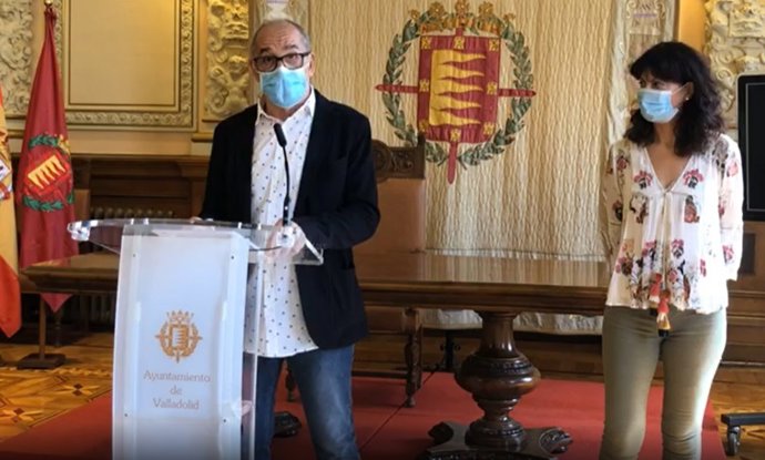 Rueda de prensa de presentación de la programación 'Otoño a cielo abierto' en Valladolid.