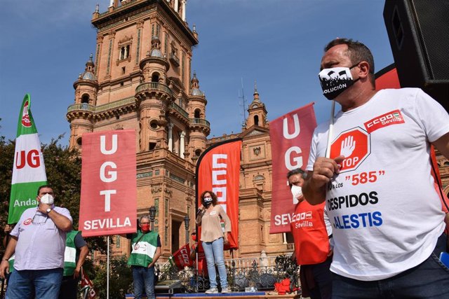 [Paquete Informativo]: Seguimiento Masivo De La Huelga General En El Sector Aeroespacial Para Exigir Una Solución Que Evite Los Despidos