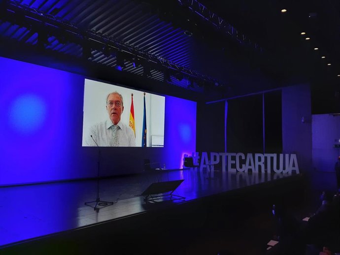 El consejero Rogelio Velasco interviene en la XVIII Conferencia Internacional de la APTE celebrada en el PCT Cartuja.