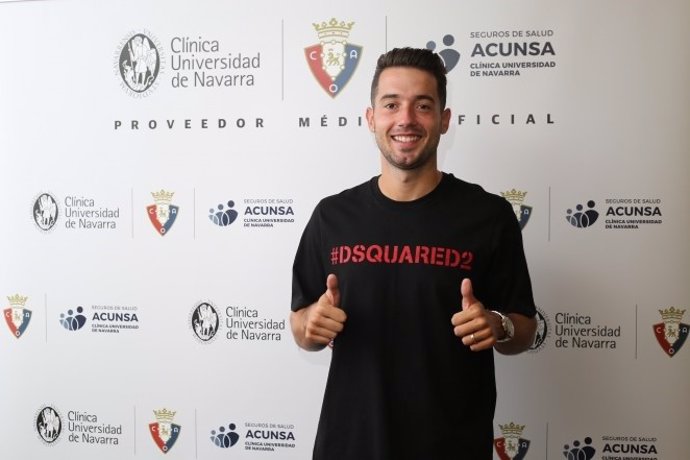Jony Rodríguez, nuevo delantero de Osasuna