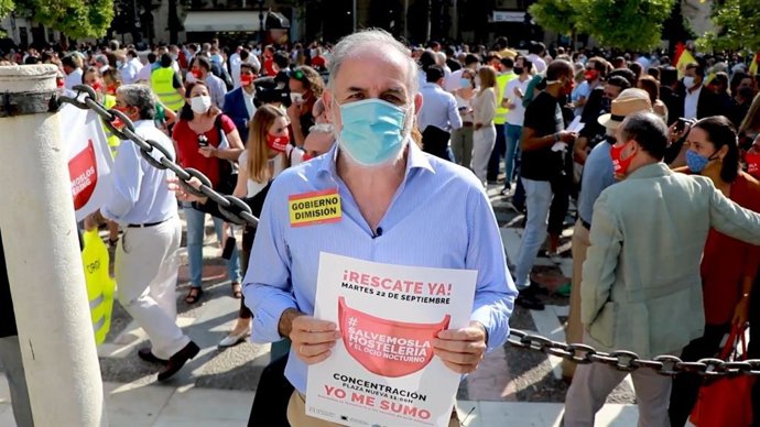 El diputado de Vox Macario Valpuesta, este martes