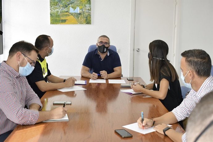 Reunión de seguridad en Los Palacios