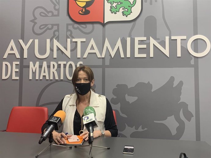 La concejala de Recursos Gumanos de Martos,  Lourdes Martínez