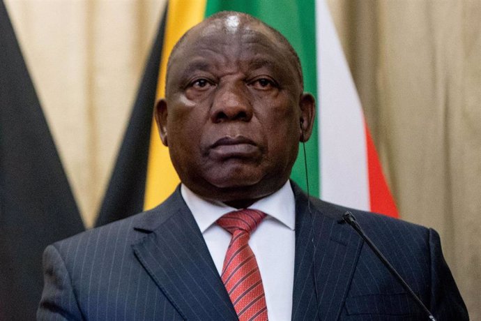 El presidente de Sudáfrica, Cyril Ramaphosa