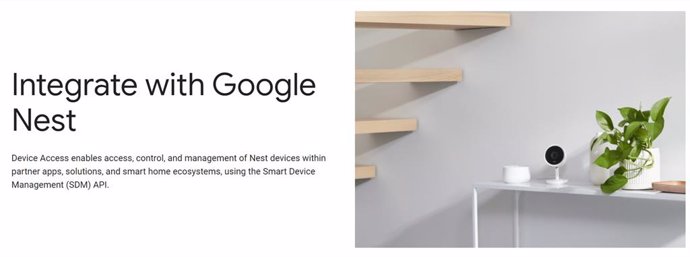Google habilita la consola de su programa de acceso a dispositivos Nest para la 