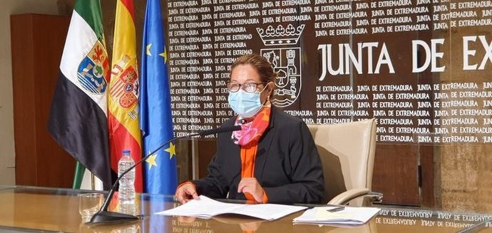 La vicepresidenta primera, Pilar Blanco-Morales, informa de los acuerdos del Consejo de Gobierno.