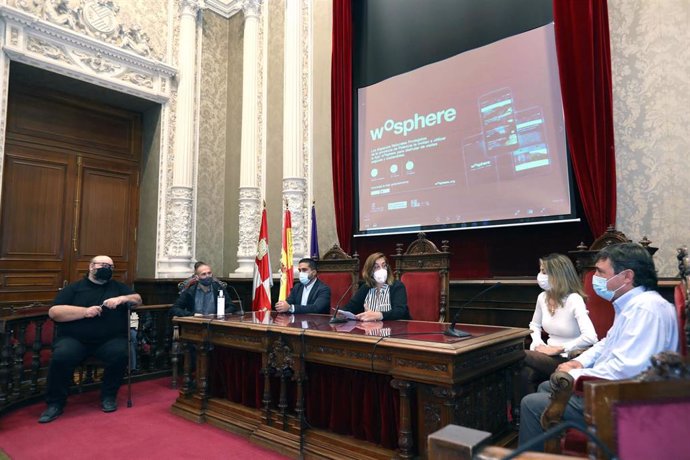 Presentación de las novedades de la aplicación Wosphere en la Diputación de Palencia.