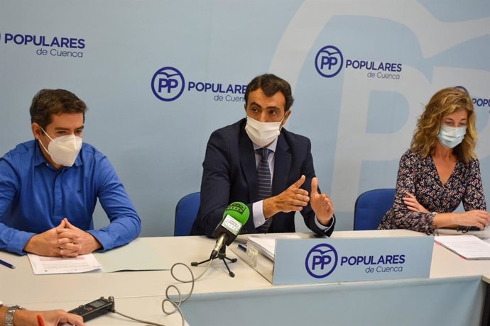 Concejales del PP en Cuenca presentan las enmiendas al próximo pleno.
