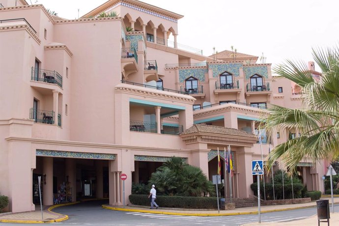 Hotel en Ayamonte (Huelva) en una imagen de archivo.