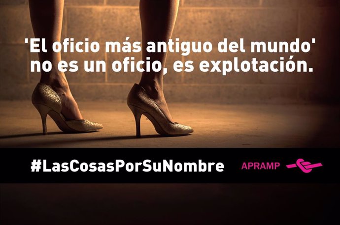 APRAMP lanza la campaña #LasCosasPorSuNombre para denunciar la realidad de la trata