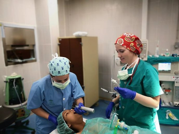 Imagen de archivo de asistencia médica