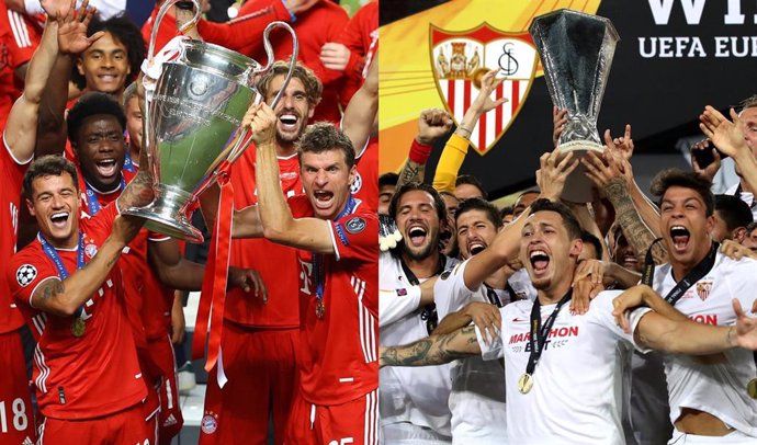 Bayern Múnich y Sevilla se enfrentan en la Supercopa de Europa