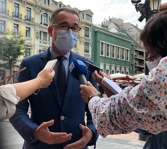 El consejero de Salud de Asturias.