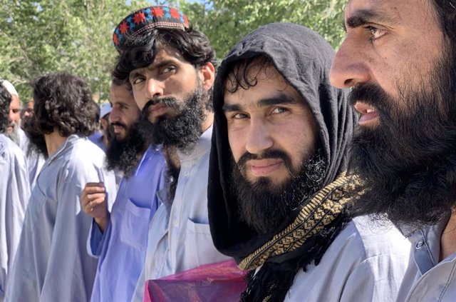 Miembros de los talibán.
