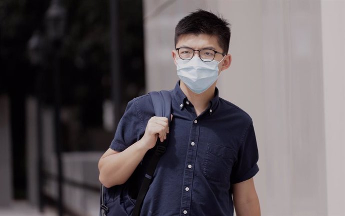 China.- El activista hongkonés Joshua Wong, detenido por las protestas de 2019