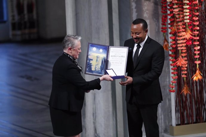 Entrega del Nobel de la Paz al primer ministro etiope, Abiy Ahmed Ali