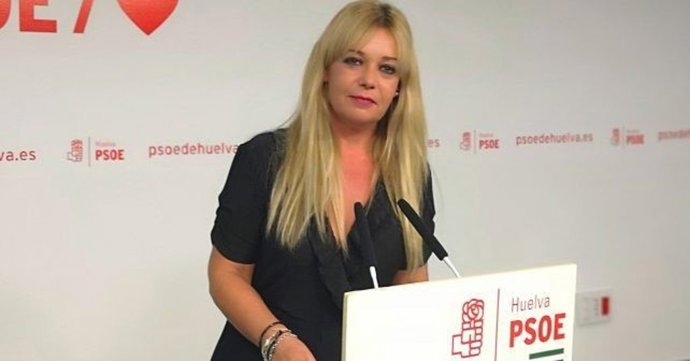 Rocío Cárdenas, durante una rueda de prensa.