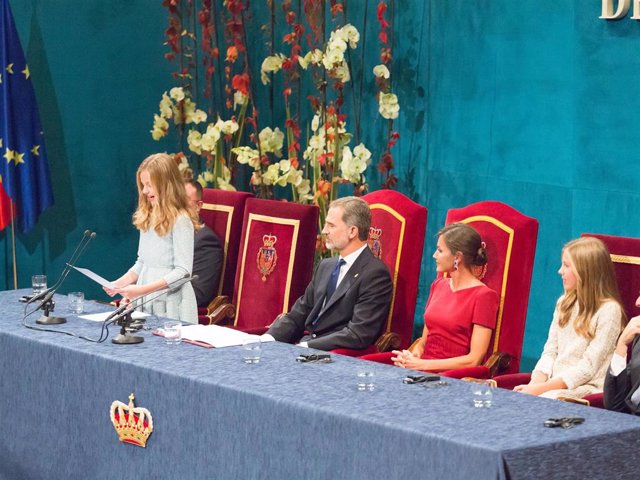 Imagen de la pasada edición de los Premios Princesa de Asturias, celebrados en el Teatro Campoamor