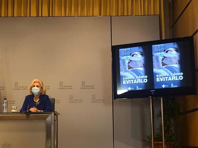 La consejera de Sanidad, Verónica Casado