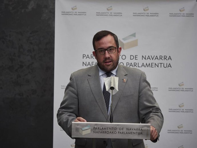 El icepresidente primero del Gobierno de Navarra, Javier Remírez