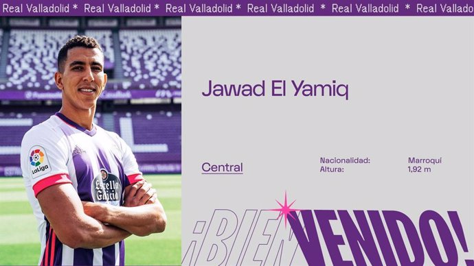 Fútbol.- El marroquí El Yamiq refuerza la defensa del Real Valladolid