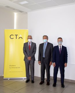 Imagen previa de la reunión del Comité Ejecutivo de Corporación Tecnológica de Andalucía (CTA), celebrada este jueves de forma semipresencial y telemática.