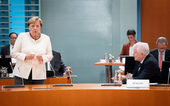 German cabinet meeting in Berlin