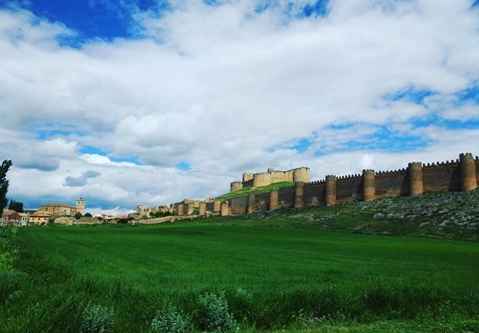 Imagen de archivo del castillo de Berlanga de Duero donde tendrá lugar el espectáculo.