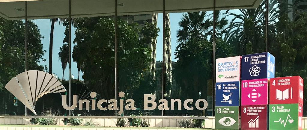 Unicaja Banco se suma a la campaña de comunicación de los Objetivos de Desarrollo Sostenible de la Agenda 2030 de la ONU 2 Unicaja Banco se suma a la campaña de comunicación de los Objetivos de Desarrollo Sostenible de la Agenda 2030 de la ONU 2