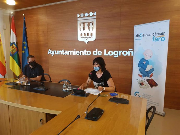 El Ayuntamiento de Logroño se adhiere con FARO a la campaña mundial contra el cáncer infantil