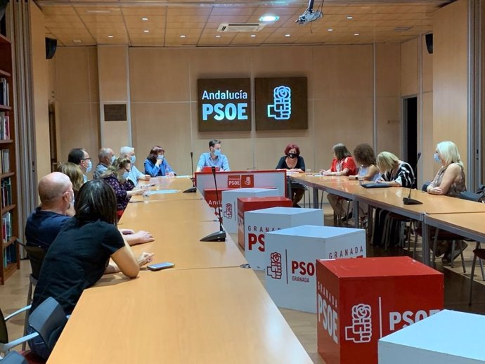 El PSOE mantiene un encuentro con entidades granadinas del ámbito de la discapacidad