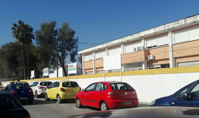 Fachada del CEIP Fernando Feliú de Gerena
