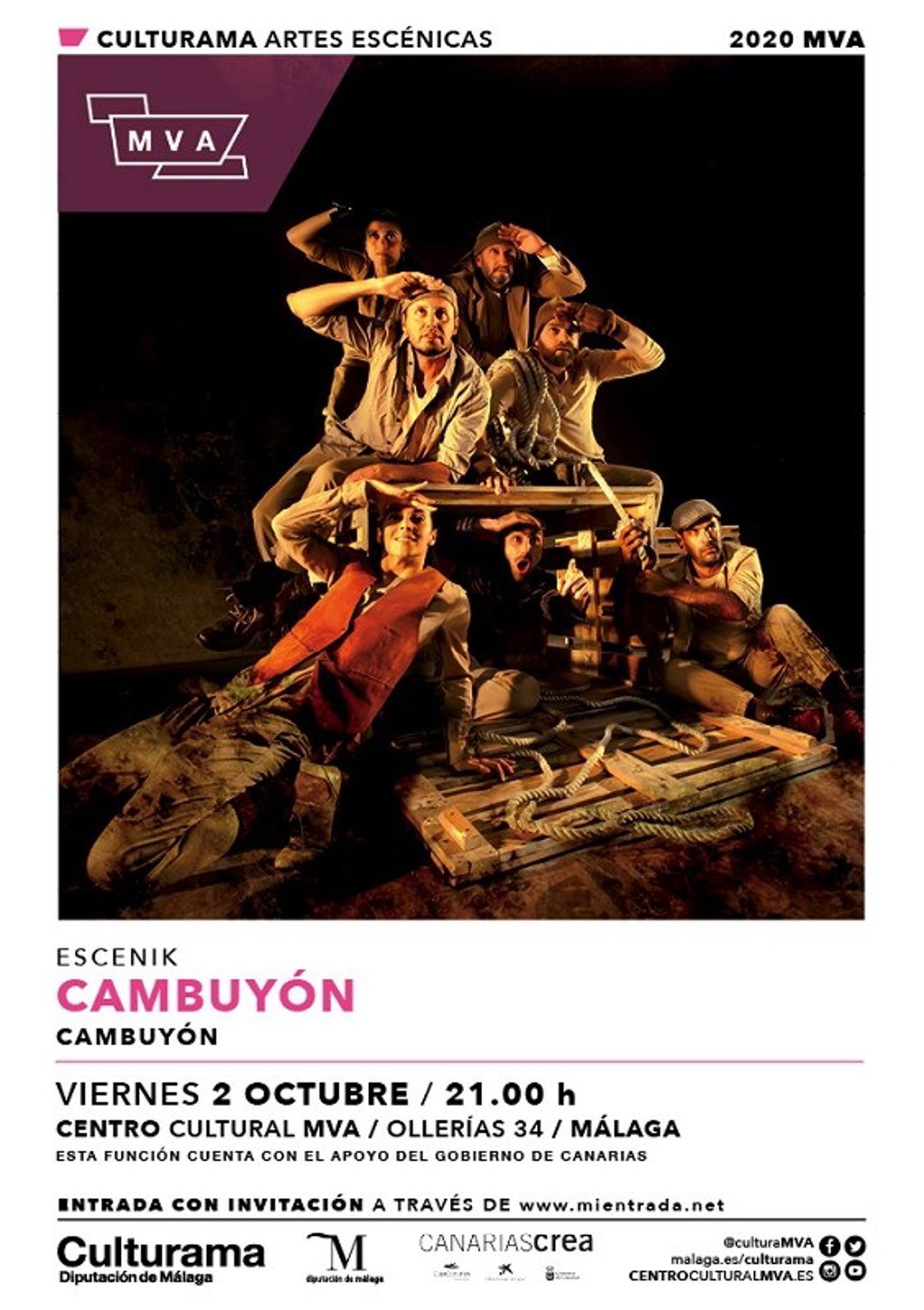 El centro cultural MVA de la Diputación de Málaga presenta un mes de octubre cargado de danza y teatro 2 El centro cultural MVA de la Diputación de Málaga presenta un mes de octubre cargado de danza y teatro 2