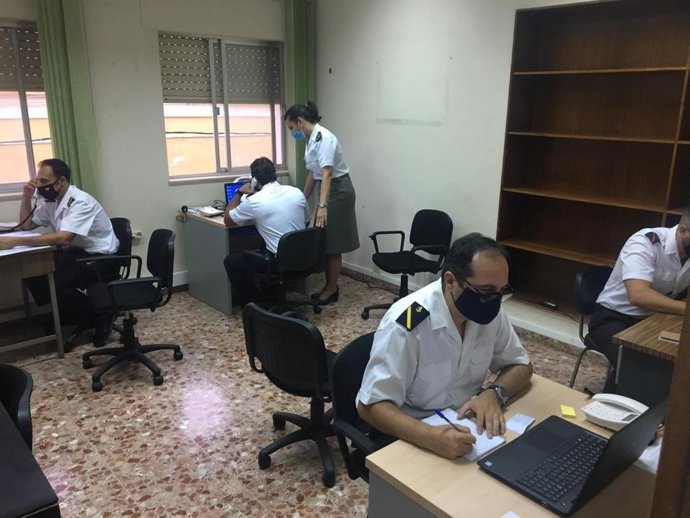 Imagen de archivo de rastreadores de la Armada ya operativos en otras comunidades