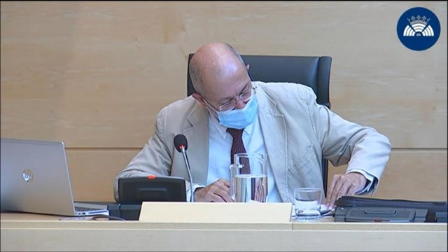 Comparecencia del vicepresidente de la Junta y consejero de Transparencia, Ordenación del Territorio y Acción Exterior, Francisco Igea, en las Cortes.