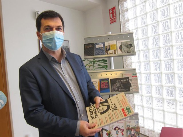 El secretario xeral del PSdeG, Gonzalo Caballero, en la editorial