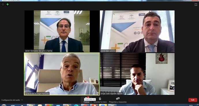 Imagen de la clausura este viernes de los encuentros de Networking, organizados por la CEA.