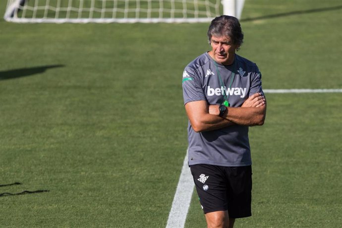 Manuel Pellegrini, entrenador del Real Betis Balompié