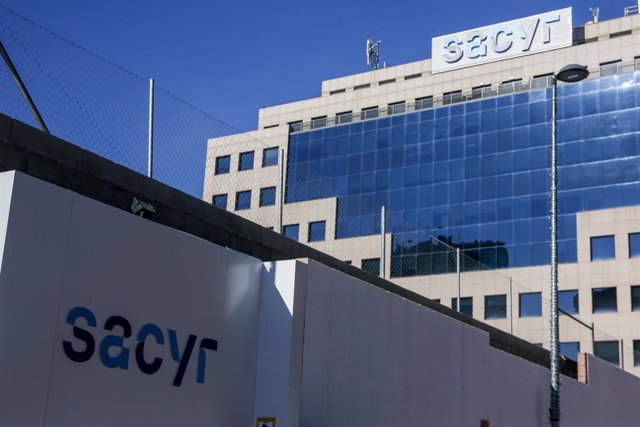 Foto del exterior del edificio de Sacyr en Madrid, a 28 de diciembre de 2019