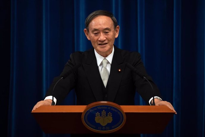 El nuevo primer ministro japonés, Yoshihide Suga 